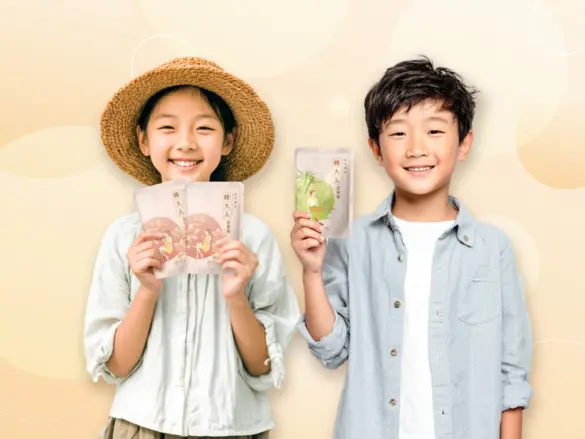 芳茲依青春期男女成長需求不同，打造轉大人滴雞精。 (圖芳茲生技提供)