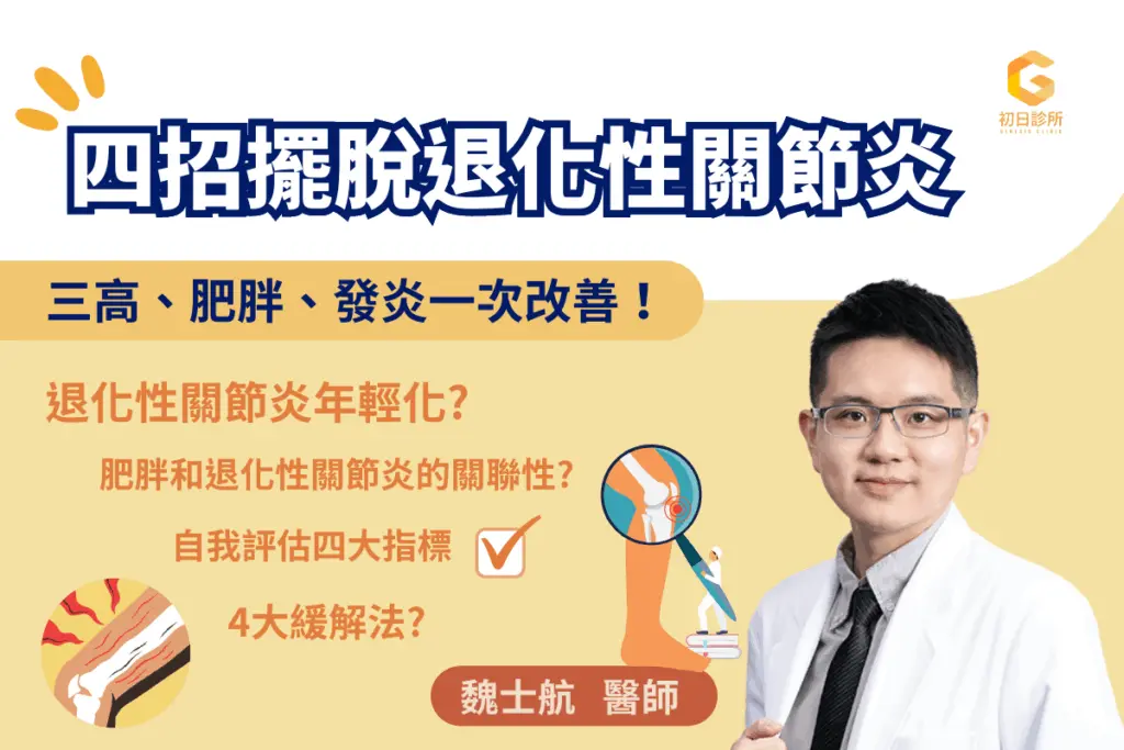 退化性關節炎 退化性關節炎