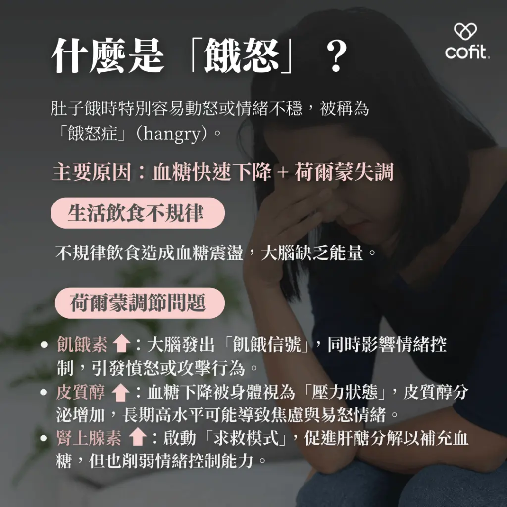 為什麼會出現餓怒症? 為什麼會出現餓怒症?