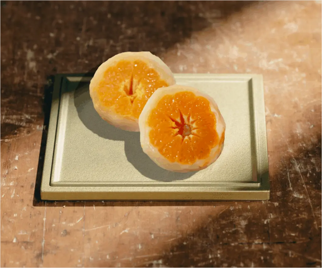 明月堂桔大福 (圖片來源：明月堂官網)