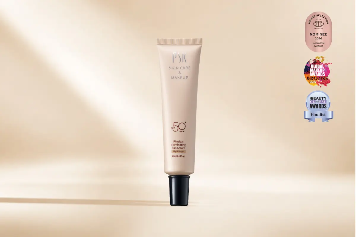 PSK純物理全能潤色隔離霜 SPF50+ ★★★ 35ml。(圖片來源 PSK)